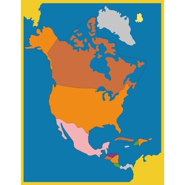 Kuzey Amerika Haritası Kontrol Kartı