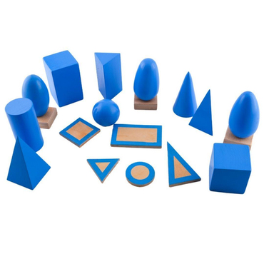 Mavi Geometrik Cisimler