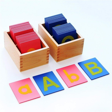 Montessori Zımpara Harfler ( Küçük Harfler )