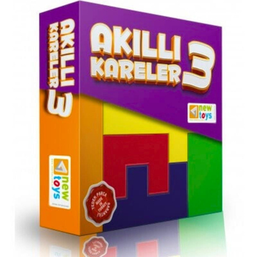 Newtoys Akıllı Kareler - 3 Akıl ve Zeka Oyunu