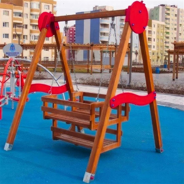 Oscar Ahşap Gondol Salıncak