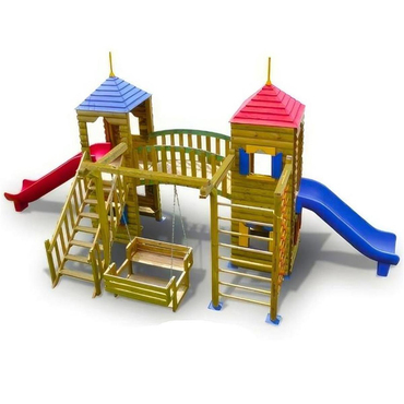 Oscar Ahşap Salıncaklı Oyun Parkı