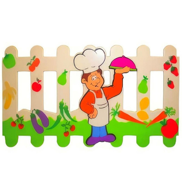 Oscar Aşçı Figürlü Çit