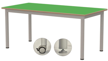 Oscar Dikdörtgen Tekerlekli Masa