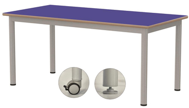 Oscar Dikdörtgen Tekerlekli Masa