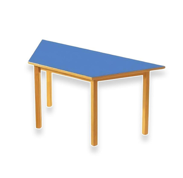 Oscar Blue Trapeze Table