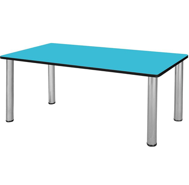 Oscar Metal Leg Rectangular Table