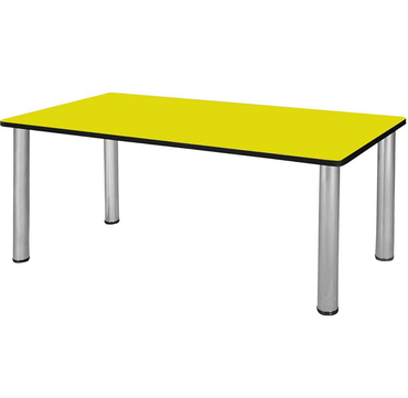 Oscar Metal Leg Rectangular Table