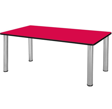 Oscar Metal Leg Rectangular Table