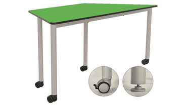 Oscar Wheel Trapeze Table