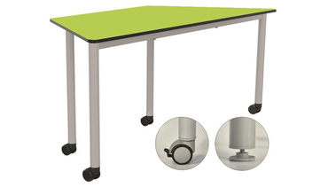 Oscar Wheel Trapeze Table