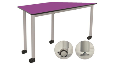 Oscar Wheel Trapeze Table
