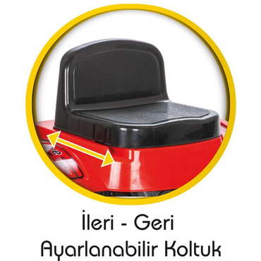 Pilsan Actıve Traktör Pedallı (Yeşil)
