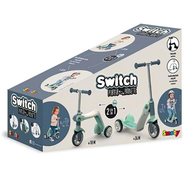Smoby 2'si 1 Arada Scooter