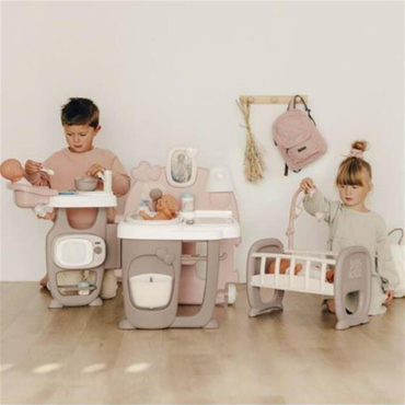 Smoby 3'ü 1 Arada Oyuncak Bebek Mega Oyun Seti