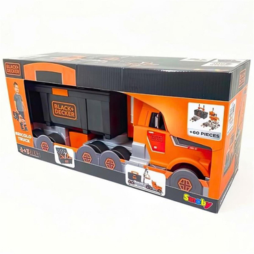 Smoby Black+Decker Alet Çantalı Vinçli Kamyon