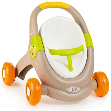 Smoby Minikiss Animal 3'ü1 Arada Yürüteç