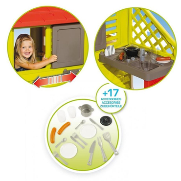 Smoby Mutfaklı  Doğa Oyun Evi