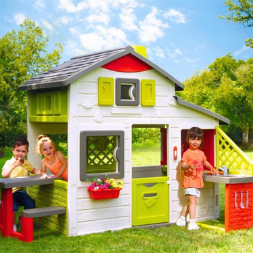 Smoby Neo Friends Mutfaklı Arkadaşlarla Oyun Evi