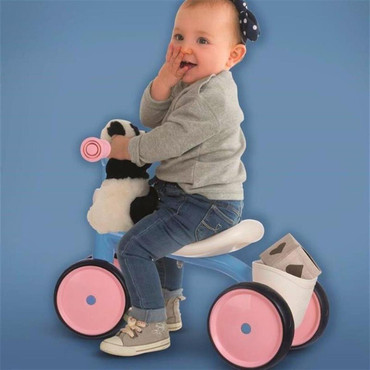 Smoby Rookie 4 Tekerlekli Bingit Bisiklet - Pembe