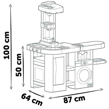 Smoby Tefal Studio Utility Mutfak