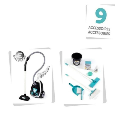 Smoby Temizlik Arabası ve Elektrikli Süpürge