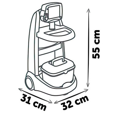 Smoby Tıbbi Elektronik Arabası