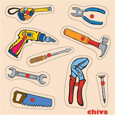 Tamir Aletleri Ahşap Puzzle