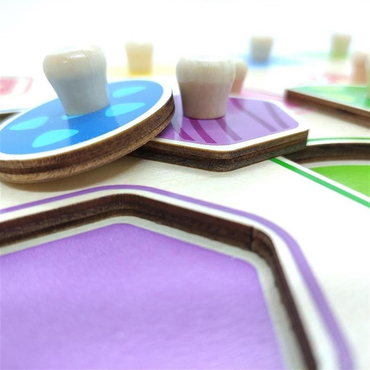 Tooky Toy  Şekiller Ahşap Puzzle