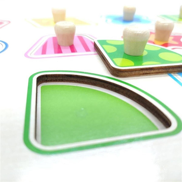 Tooky Toy  Şekiller Ahşap Puzzle