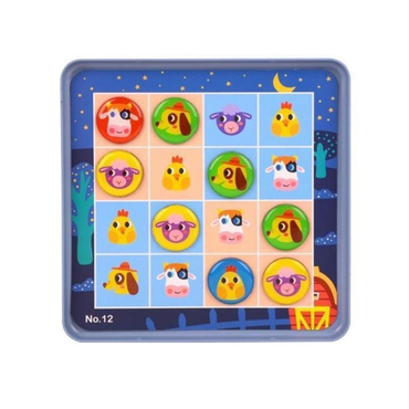 Tooky Toy Çiftlik Hayvanları Sudoku 4x4