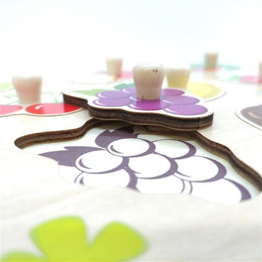 Tooky Toy Meyveler Ahşap Puzzle