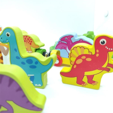 Tooky Toy Oyuncak Dinozor Tren Seti - 40 Parça