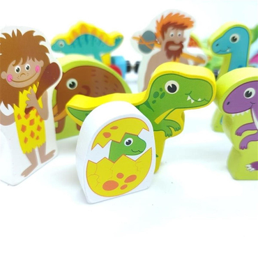 Tooky Toy Oyuncak Dinozor Tren Seti - 40 Parça