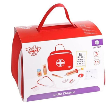 Tooky Toy Oyuncak Doktor Çantası Seti