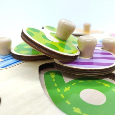Tooky Toy Rakamlar Ahşap Puzzle