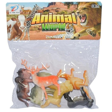 Vahşi Hayvanlar PVC 6'lı