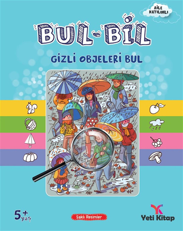 Yeti Kitap Bul Bil Serisi Gizli Objeler