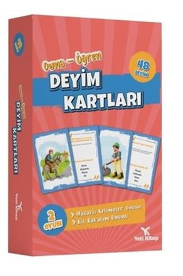 Yeti Kitap Deyim Kartları (Oyna-Öğren)