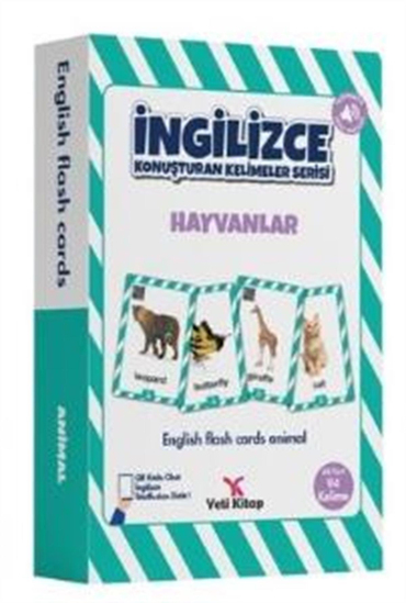 Yeti Kitap Ingilzce Kelime Kartları Hayvanlar