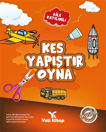 Yeti Kitap Kes Yapıştır Oyna Kitabı 1