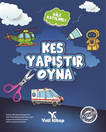 Yeti Kitap Kes Yapıştır Oyna Kitabı 2
