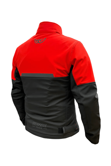 Berik Peace Plus Korumalı Softshell Motosiklet Montu Kırmızı