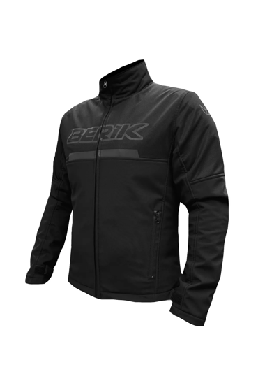 Berik Peace Plus Korumalı Softshell Motosiklet Montu Siyah
