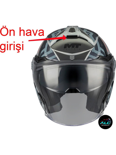 MT Cosmo Sv Arrow yazlık motosiklet kaskı