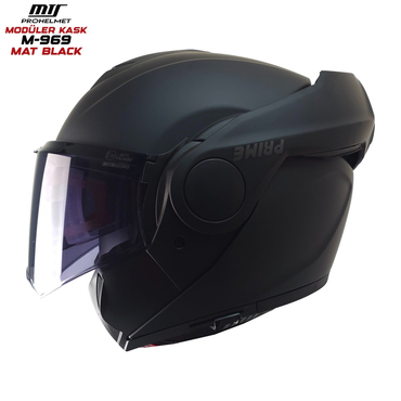 MTS MODÜLER KASK M-969 MAT BLACK