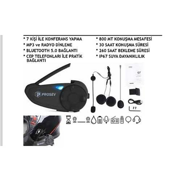 PROSEV INTERCOM Q7 ÇOKLU BAĞLANTI