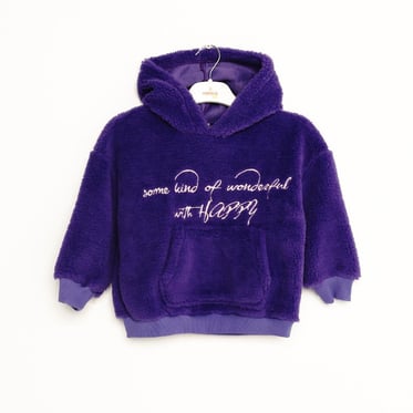 Kız Çocuk Kapşonlu Peluş Sweatshirt 1-5 Yaş