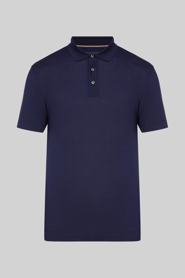 Boss L-Perry Erkek Polo Yaka T-Shirt Lacivert