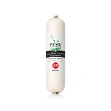 %100 Keçi Taze Fransız Kütük Peynir  200 gr - Madalı